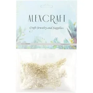 Juego de 150 cierres de garra de langosta chapados en oro