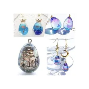 Moldes de resina de silicona de bolas de huevos para