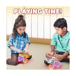 ArtCreativity Juego de camiones monstruos iluminados