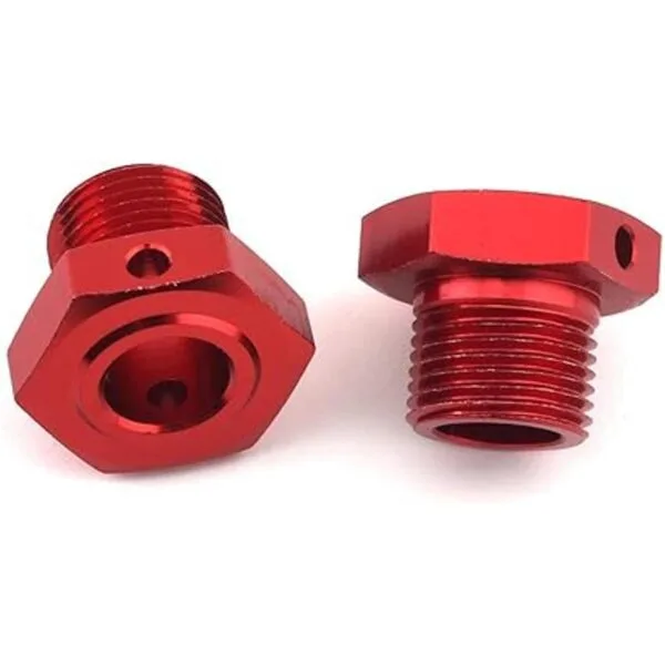 ARRMA Rueda hexagonal de aluminio de 0.669 in 0.575 in de_2
