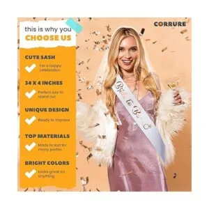 CORRURE Banda de despedida de soltera de Bride to Be_3