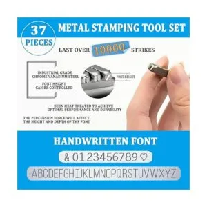 BESTNULE Kit de estampado de metal juego de sellos de_3