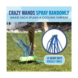 BACKYARD BLAST Juguete de agua con aspersor de oruga loca_2
