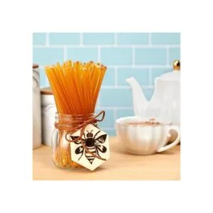 Paquete de 60 piezas hexagonales de madera sin terminar