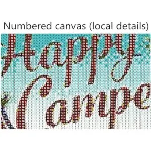 NIHOJIUMA Happy Camping Kits de pintura de diamantes 5D_3