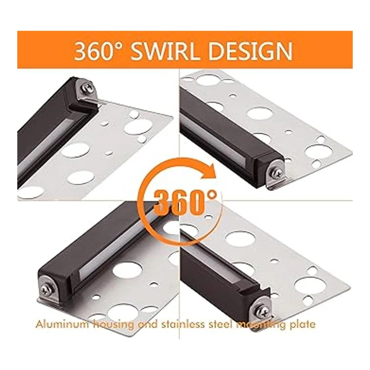 Paquete de 6 luces de pavimentadora de iluminación de_5