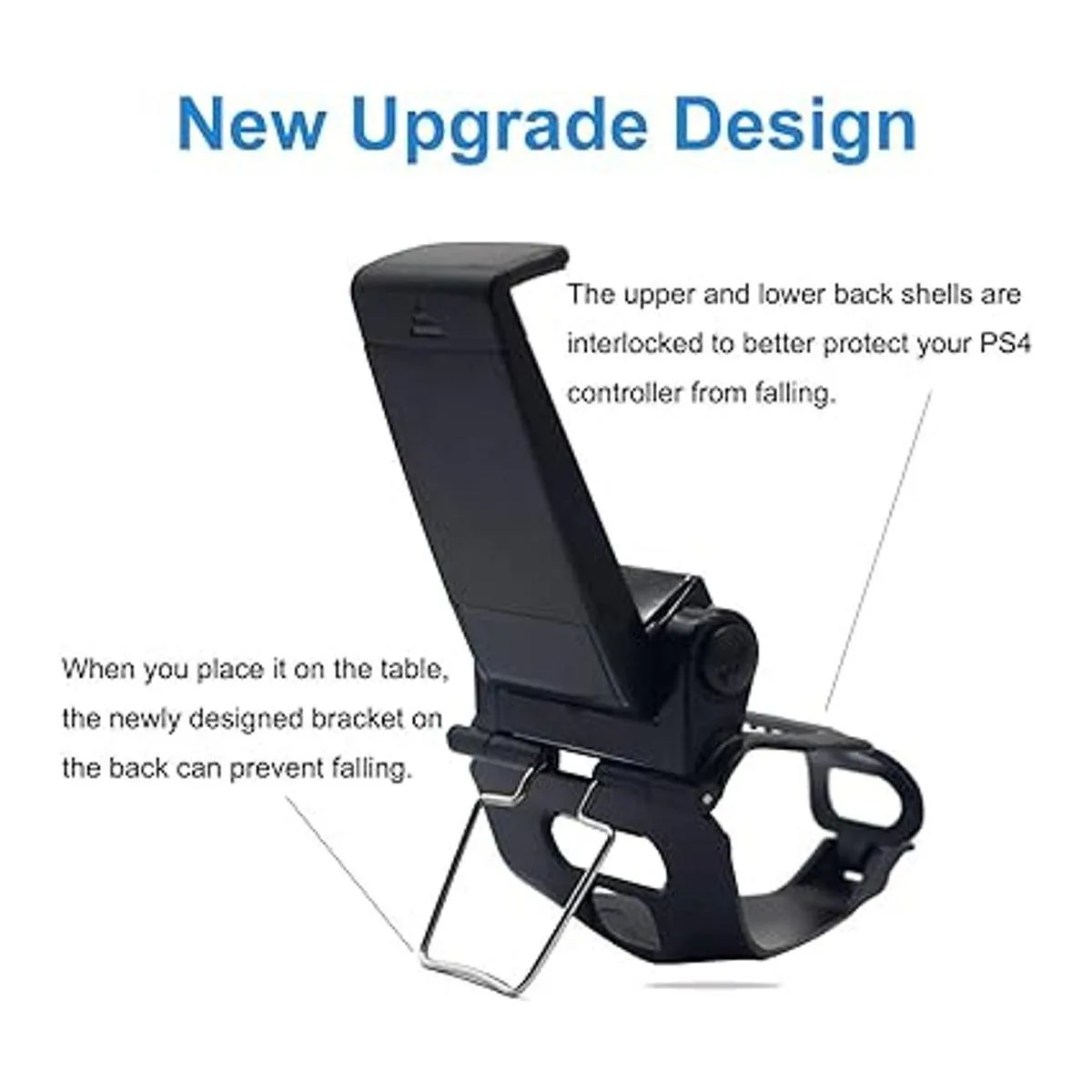 BRHE Clip de teléfono para controlador PS4 soporte de_4