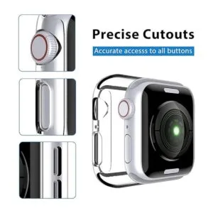 LK Funda de cristal templado para Apple Watch 1.65_3