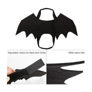 Puoyis Disfraz de ala de murciélago para Halloween