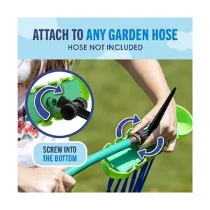 BACKYARD BLAST Juguete de agua con aspersor de oruga loca_3