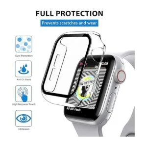 LK Funda de cristal templado para Apple Watch 1.65_2