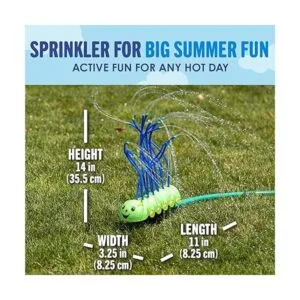 BACKYARD BLAST Juguete de agua con aspersor de oruga loca_4