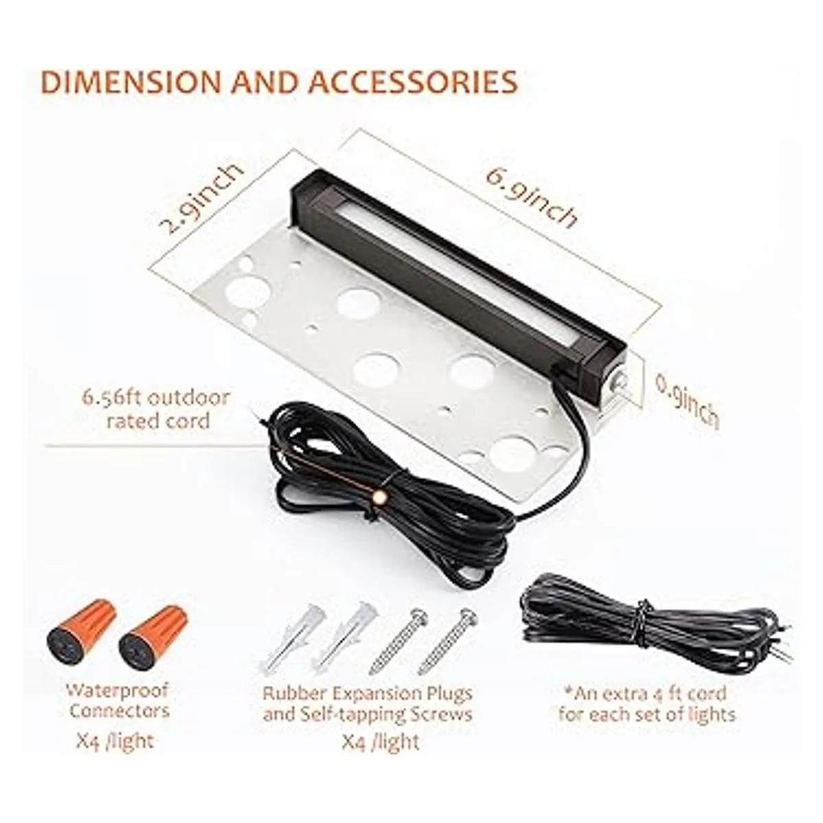 Paquete de 6 luces de pavimentadora Cloudy Bay de 7_5