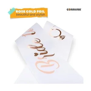 CORRURE Banda de despedida de soltera de Bride to Be_6