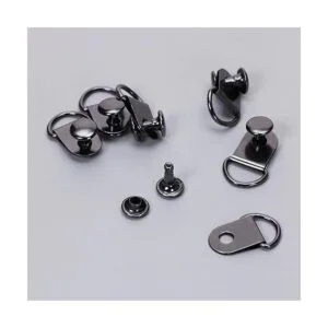 ONLYKXY 50 piezas de gancho de encaje negro para botas de_5