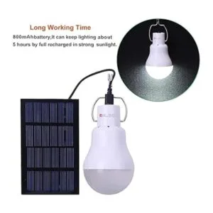 KK.BOL Bombilla solar para campamento lámpara de_4