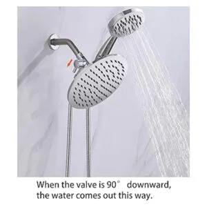 GPromise Desviador de brazo de ducha de metal sólido con_6