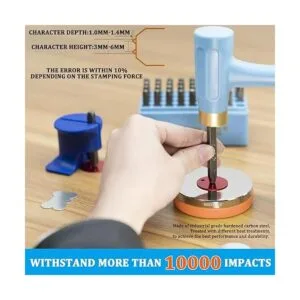 BESTNULE Kit de estampado de metal juego de sellos de_4