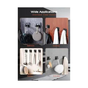 Anfly Soporte de papel higiénico autoadhesivo para_2