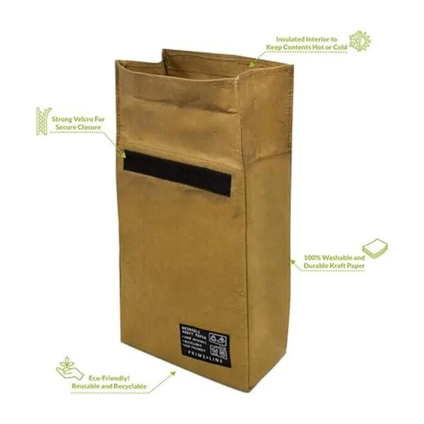 Bolsa de almuerzo aislada pequeñas bolsas de almuerzo