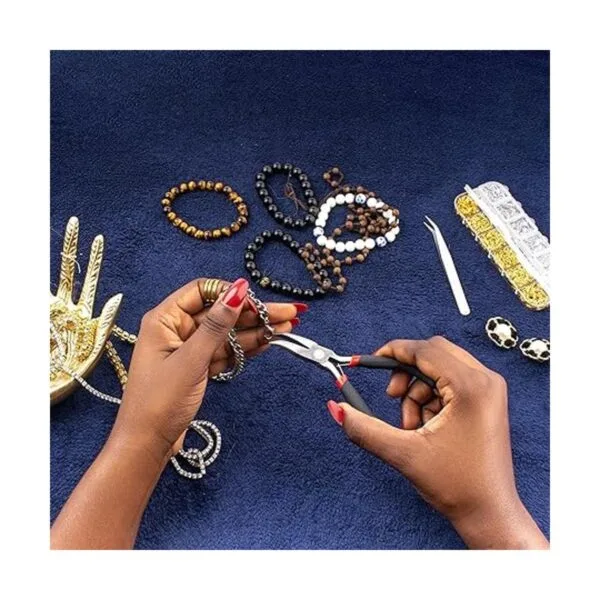 Anzlah Kit de fijación de joyería de anillos abiertos y