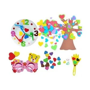 Paquete de 6 pegatinas autoadhesivas de espuma con_5