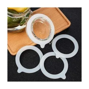8 Pieces Silicone Jar Gaskets Replacement Silicone Seals_4