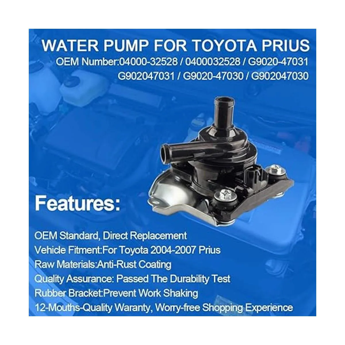 Dasbecan Motor eléctrico de refrigeración inversor de_2