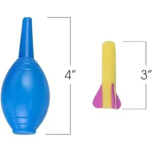 ArtCreativity Juego de 12 lanzacohetes de espuma cada_3