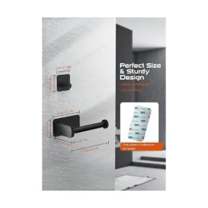 Anfly Soporte de papel higiénico autoadhesivo para_6