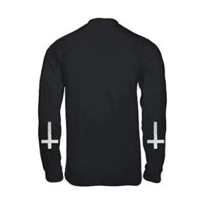 Parche de cruz blanca 2 piezas diseño de Christian Jesús_4