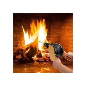 Amagabeli Fireplace Bellows 15.5x 7 Large Wood Air_2