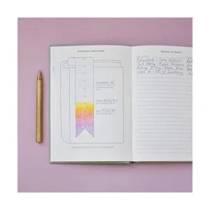 Kunitsa Co. Reading Journal. Diario de libro para amantes_3