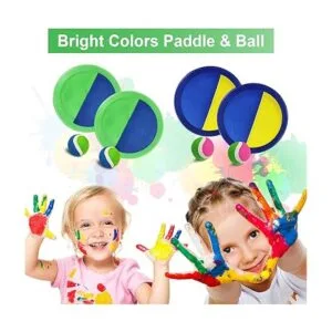 Jalunth Juego de Paddle Juguetes de playa Patio_4