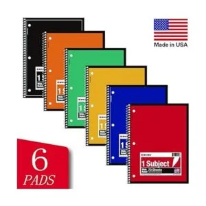 Kaisa Cuaderno de notas en espiral con alambre de 1_2