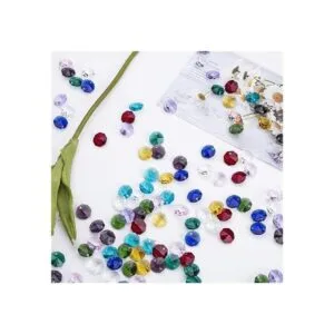 HD 200 cuentas octágonas de cristal de 0.551 in ideales_5