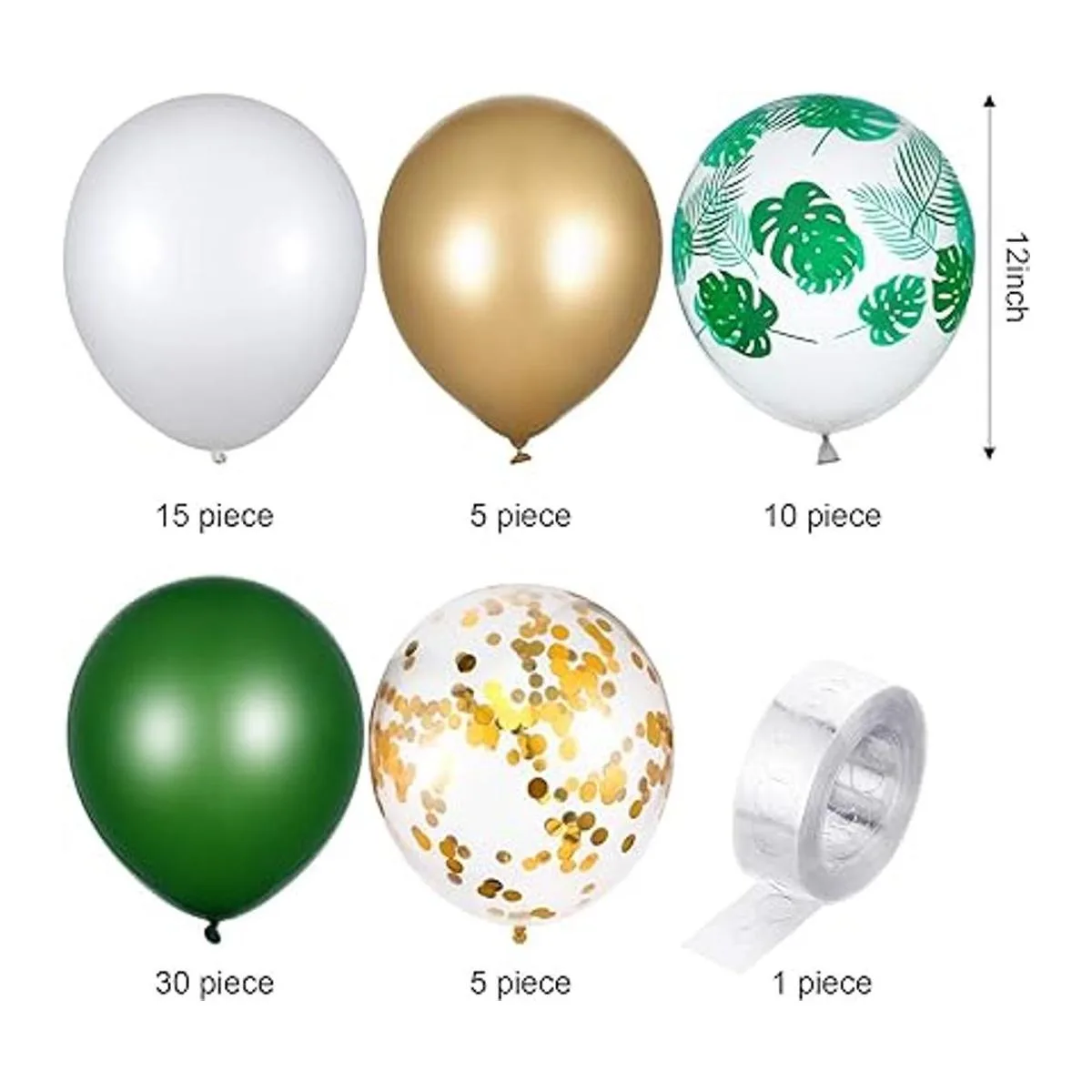 65 globos temáticos de safari en la selva globos de látex_2