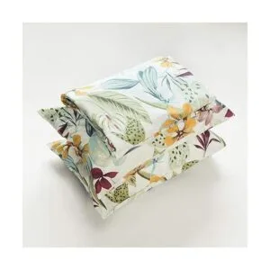 SUSYBAO Juego de funda de edredón de 3 piezas 100