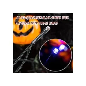 Sunnyglade rbol espeluznante negro de 21.6 pulgadas con_4