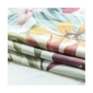 SUSYBAO Juego de funda de edredón de 3 piezas 100