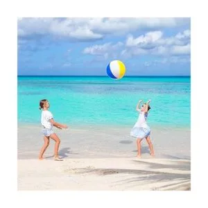 4Es Novelty Bolas de playa inflables de 20 pulgadas para_2