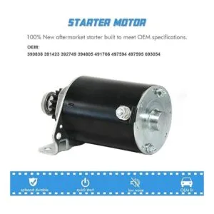 Motor de arranque compatible con motores Briggs Stratton_2