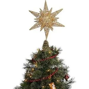 Ornativity Guirnalda de Navidad de madera Guirnalda de_2