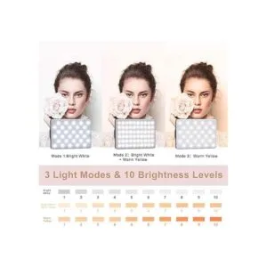 Newmowa 60 LED de alta potencia recargable con clip_3