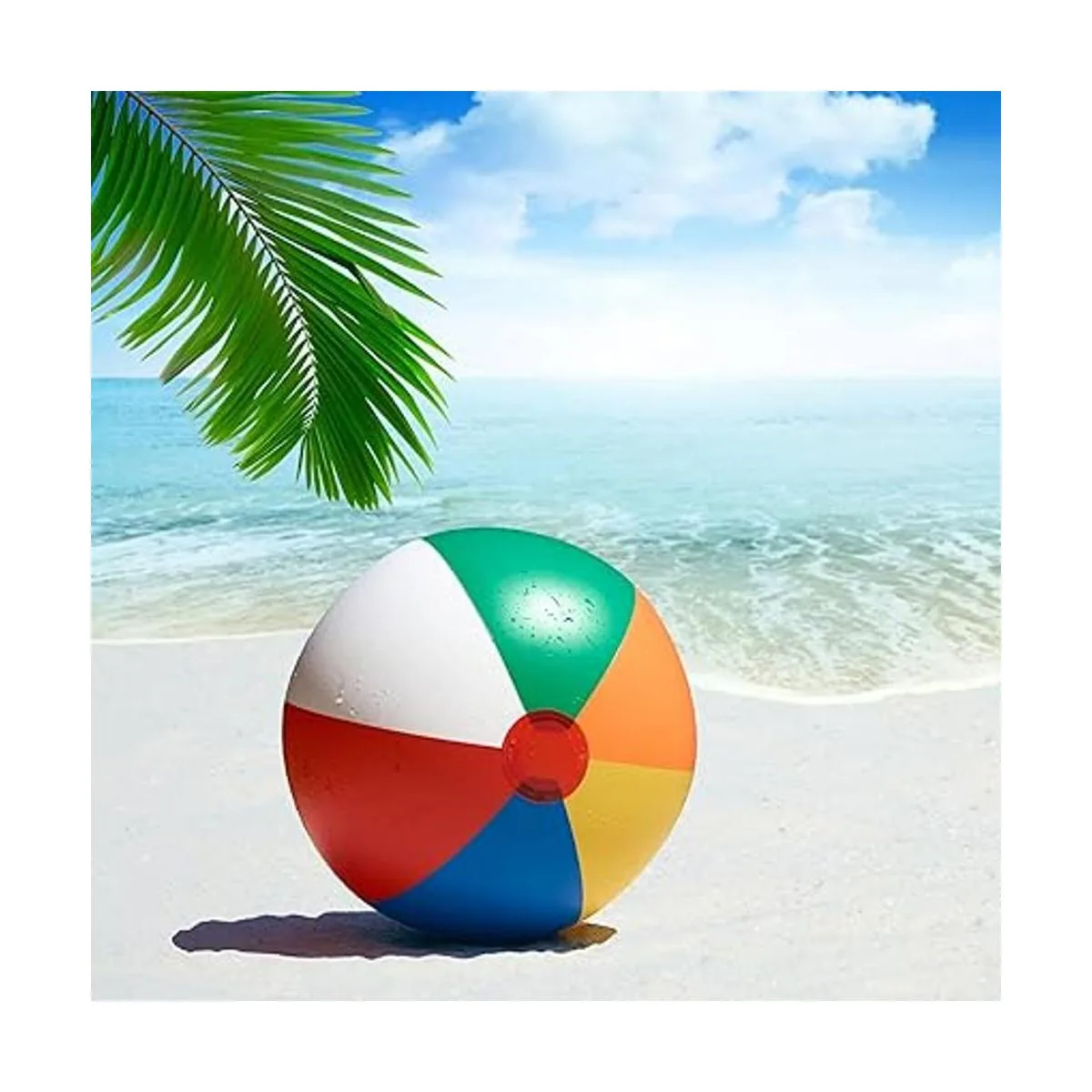 4Es Novelty Bolas de playa inflables de 20 pulgadas para_3