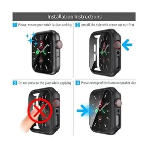 Inskin Carcasa para Apple Watch Series 5 y 4 1.575 in_5