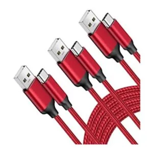 Cable USB tipo C carga rápida 3A cable cargador largo_1