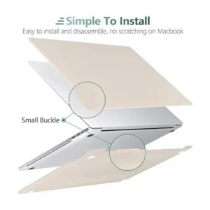 Dongke A2338 M1 Funda rígida de plástico para MacBook Pro_3