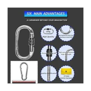 Caribeener Clips mosquetón de escalada 25 kn5600_5