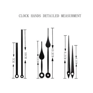 2 piezas de mecanismo de movimiento de reloj silencioso_3